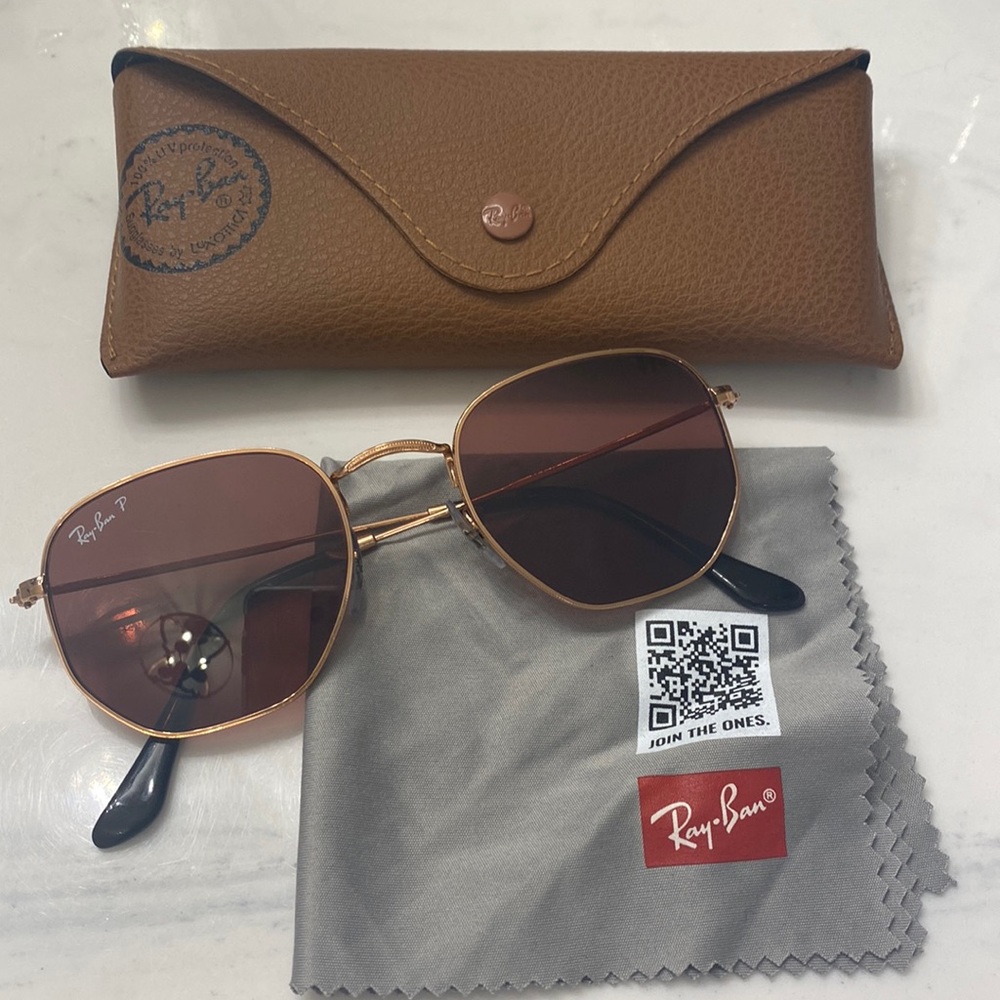 Polarized Hexagonal Ray Bans